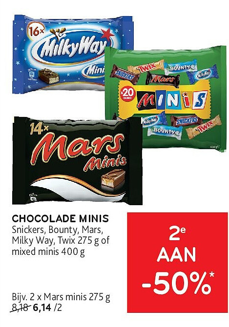 CHOCOLADE MINIS