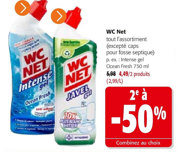 WC Net tout l’assortiment