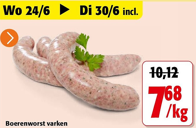 Boerenworst varken