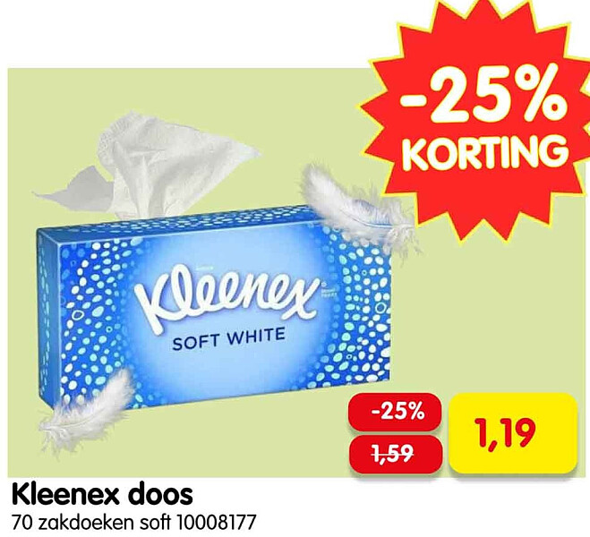 Kleenex doos