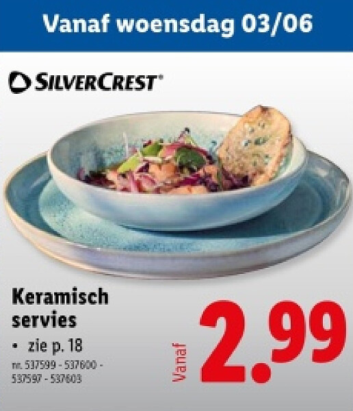 Keramisch servies