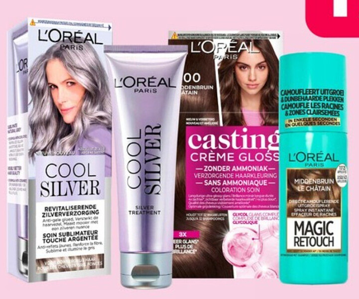 Casting Creme Gloss, Cool Silver en Magic Retouch