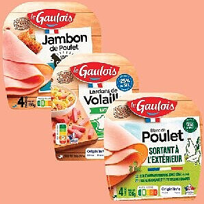 Gamme charcuterie de volaille Le Gaulois
