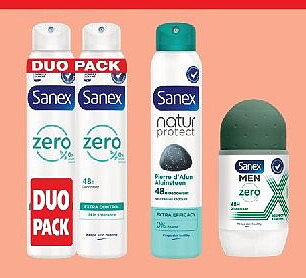 Gamme déodorants Sanex