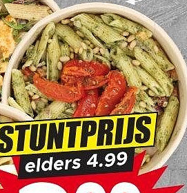 Pastasalade kip pesto