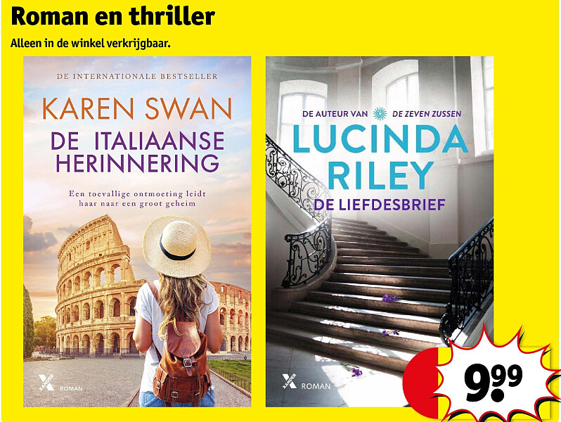 Roman en thriller