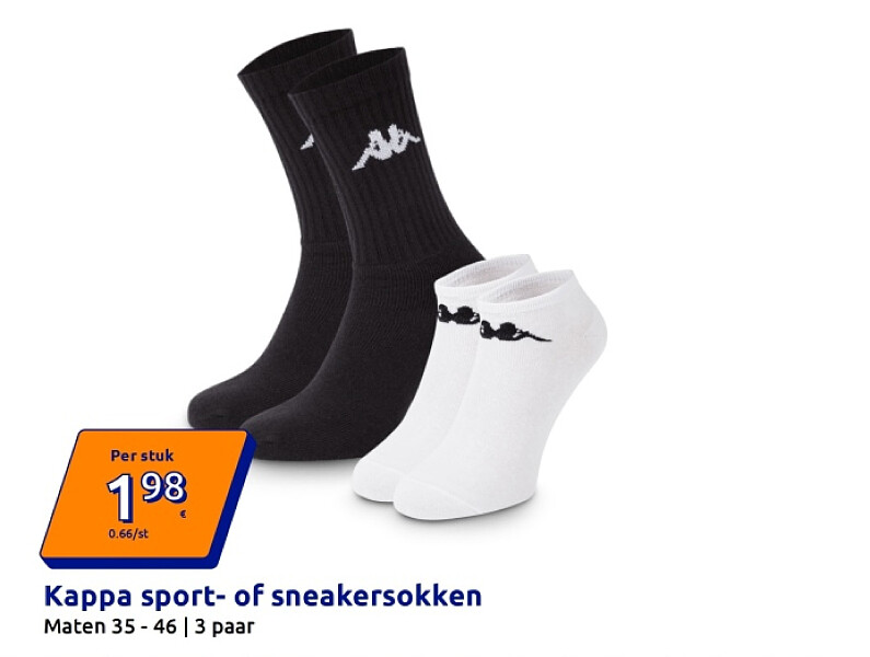 Kappa sport- of sneakersokken