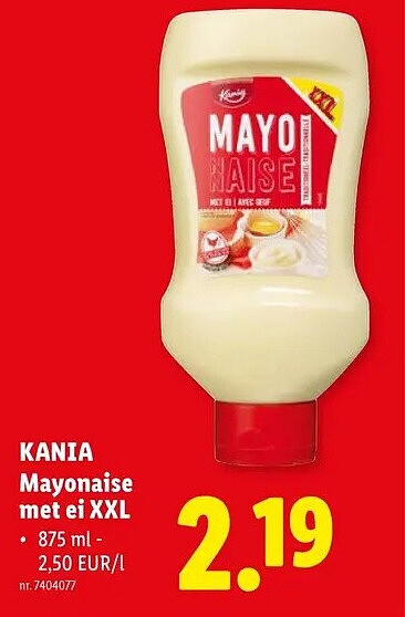 Mayonaise met ei XXL