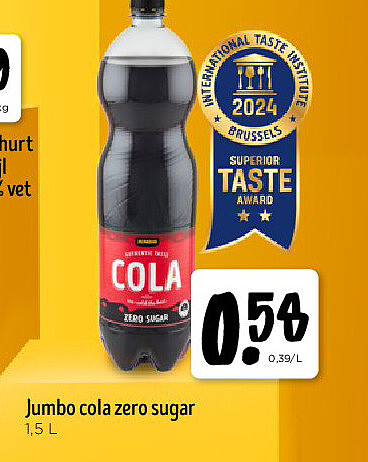 Jumbo cola zero sugar