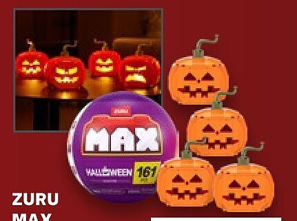 ZURU MAX Klemmbaustein-Set mit LED-Lichtern