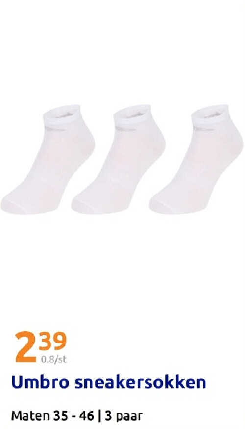 Umbro sneakersokken