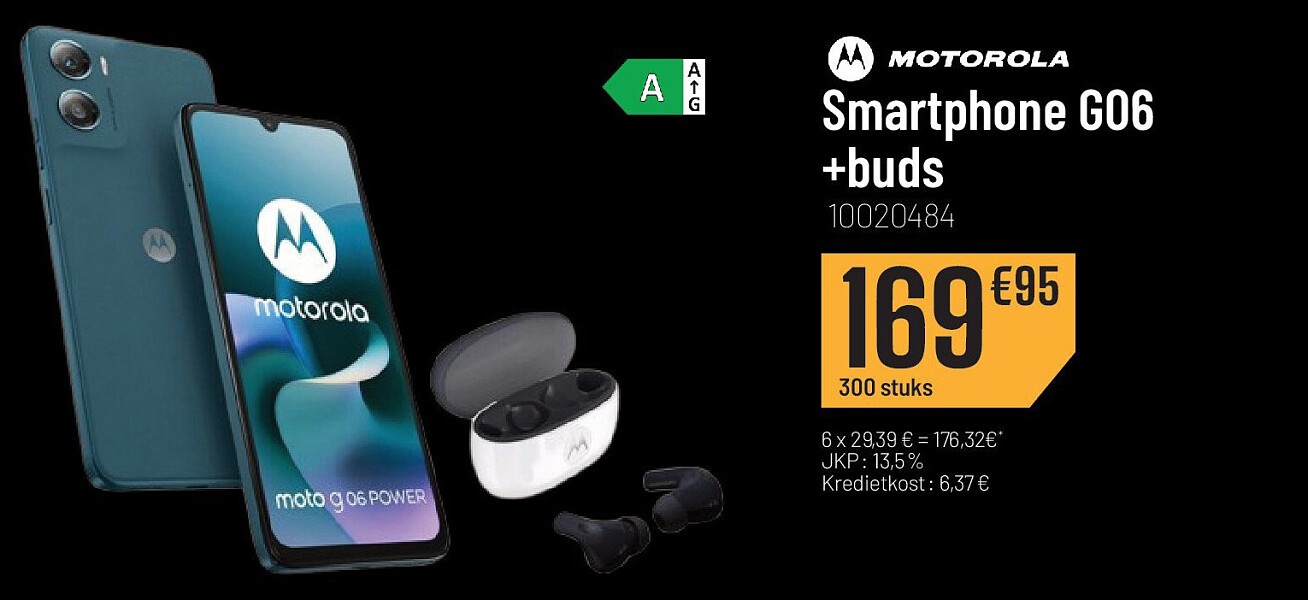 Motorola Smartphone G06 +buds