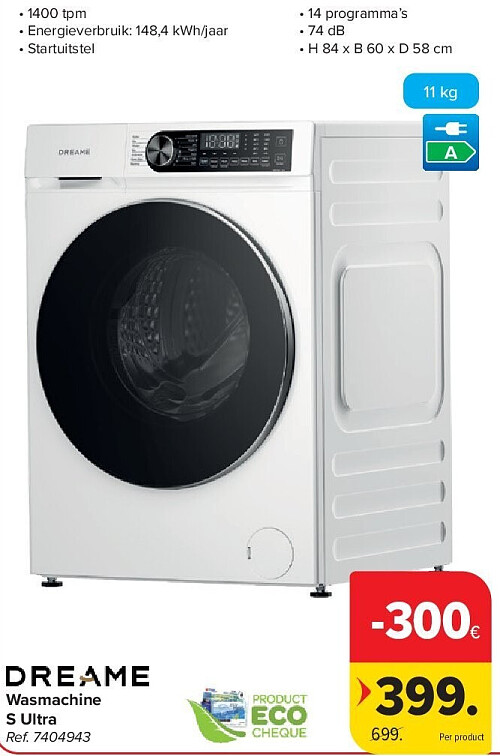 Wasmachine S Ultra
