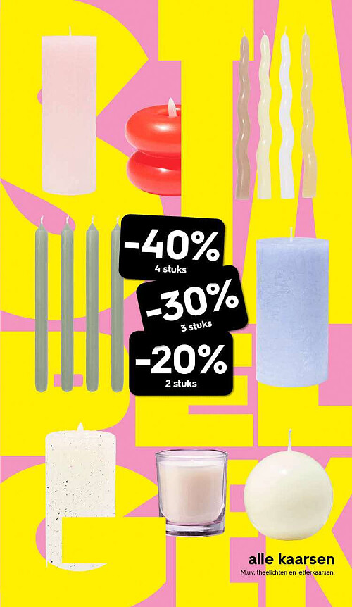 alle kaarsen