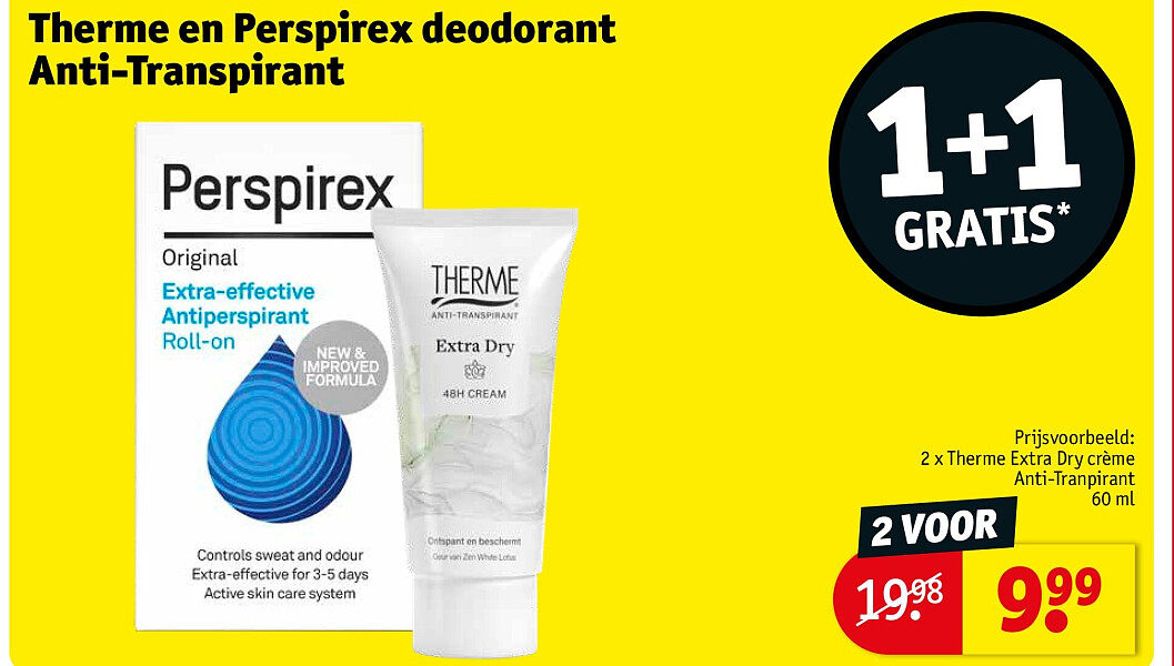 Therme en Perspirex deodorant Anti-Transpirant