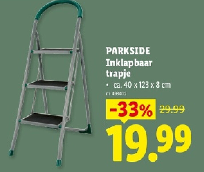 Inklapbaar trapje