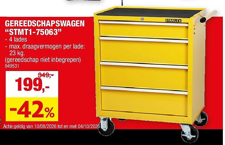 GEREEDSCHAPSWAGEN “STMT1-75063”