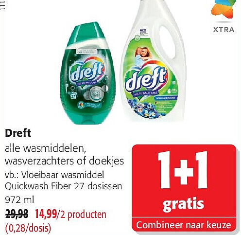 Dreft alle wasmiddelen