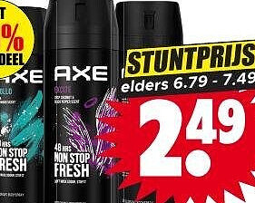 Axe deodorant