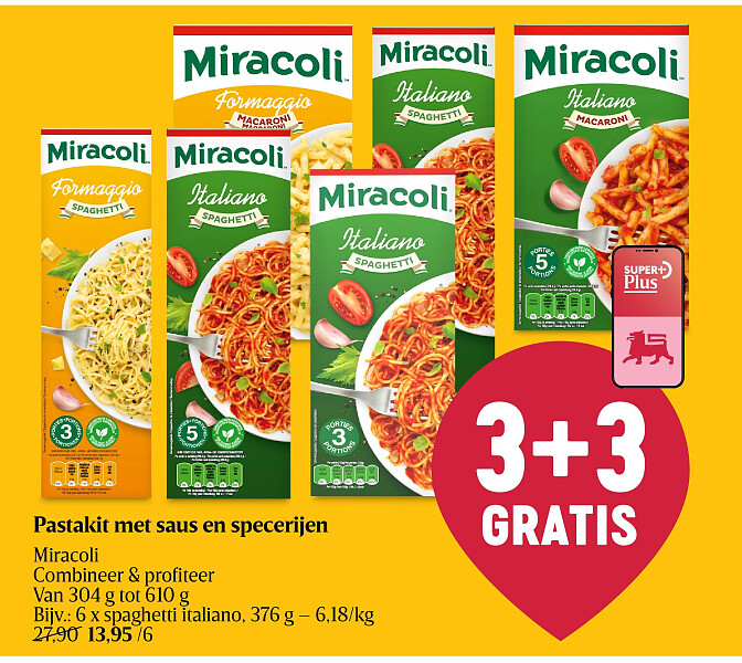 Pastakit met saus en specerijen