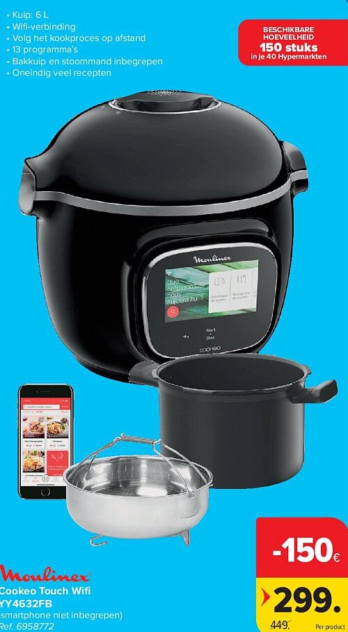 Cookeo Touch Wifi YY4632FB