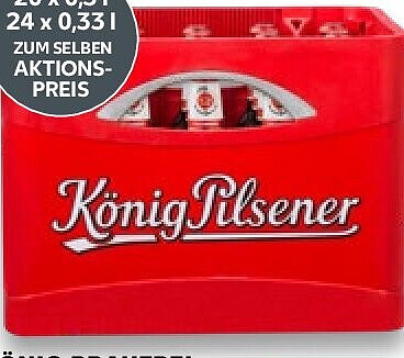 KÖNIG-BRAUEREI König Pilsener