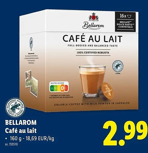 BELLAROM Café au lait