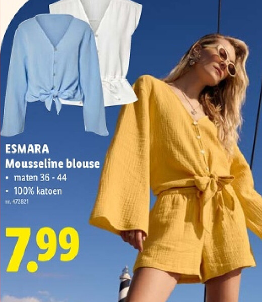 Mousseline blouse