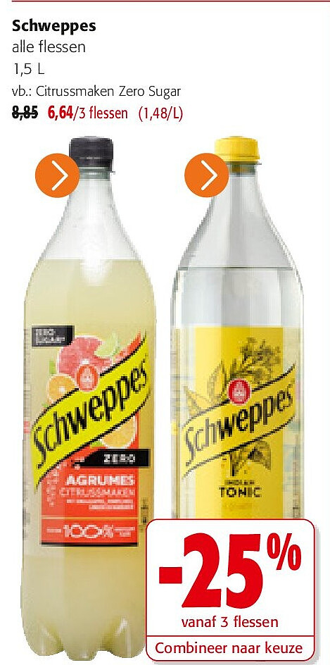 Schweppes Citrussmaken Zero Sugar