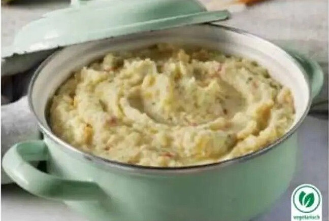 Aardappelpuree met 8 groenten