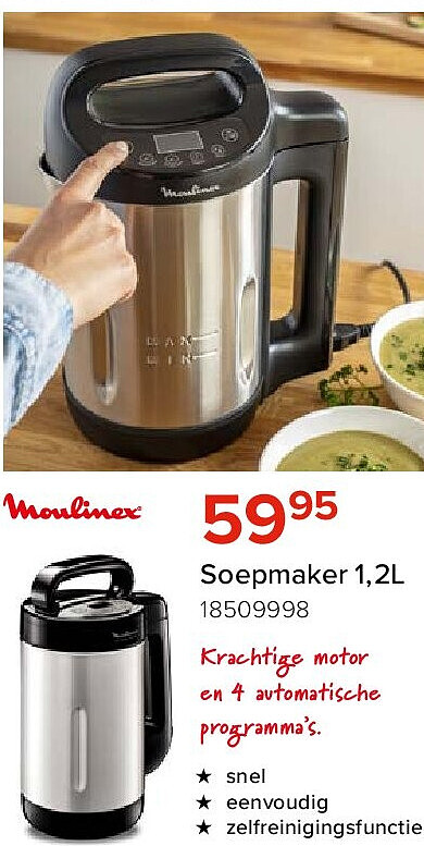 Soepmaker 1,2L