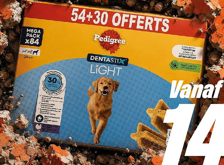 Dentastix Light Mega Pack x84