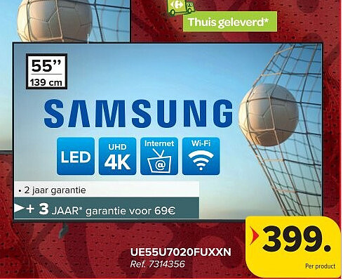 SAMSUNG UE55U7020FUXXN 4K TV