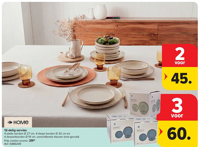 12-delig servies