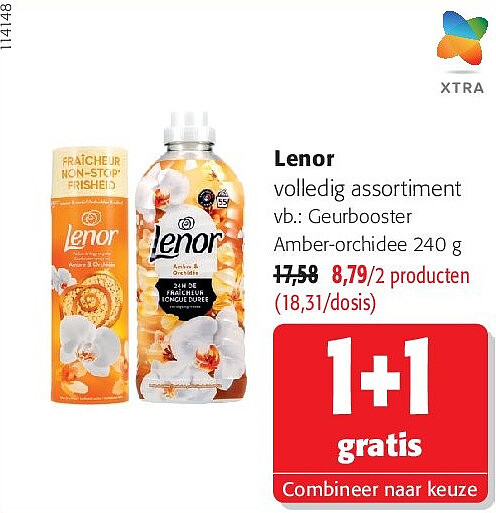 Lenor Geurbooster Amber-orchidee 240 g