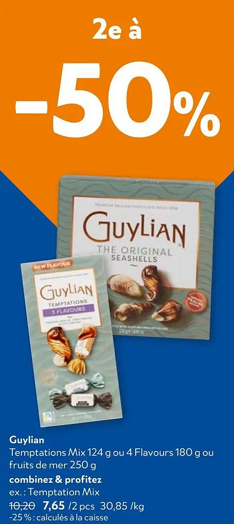 Guylian Temptations Mix 124 g