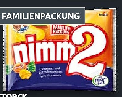 Nimm2 Fruchtbonbons, Soft oder Lollies