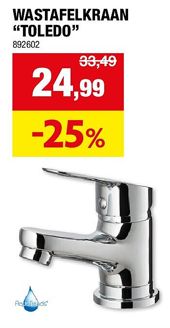 WASTAFELKRAAN “TOLEDO”