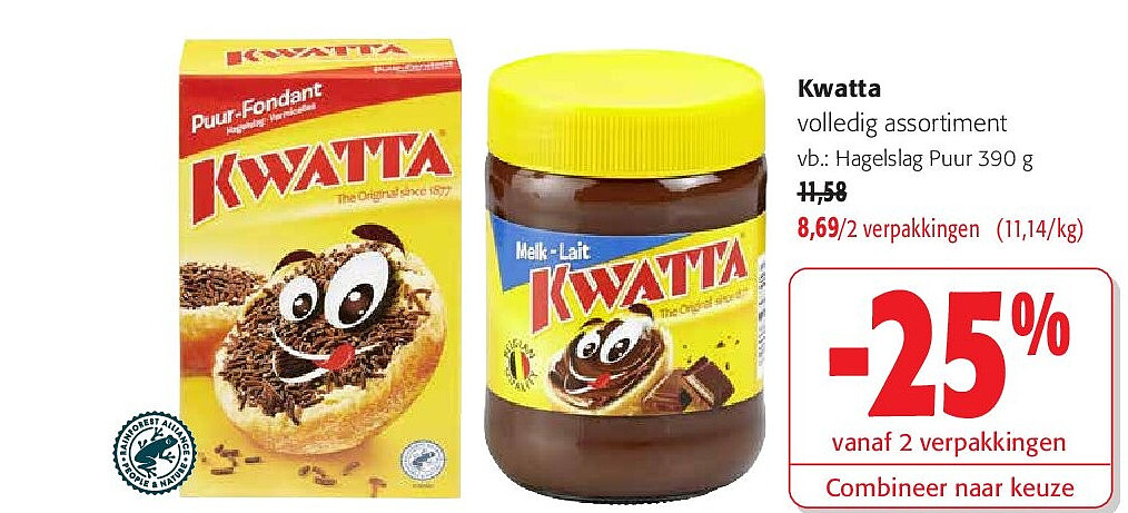 Kwatta volledig assortiment