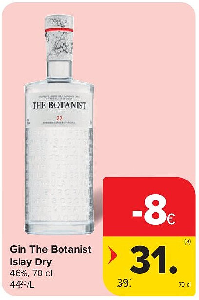 Gin The Botanist Islay Dry