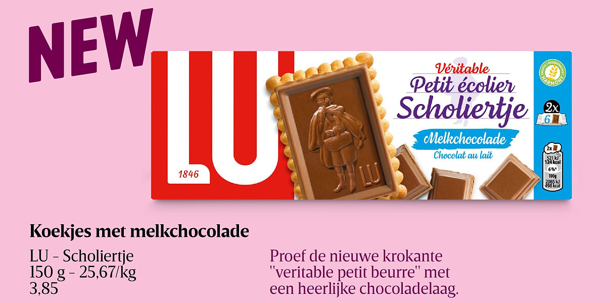 Koekjes met melkchocolade