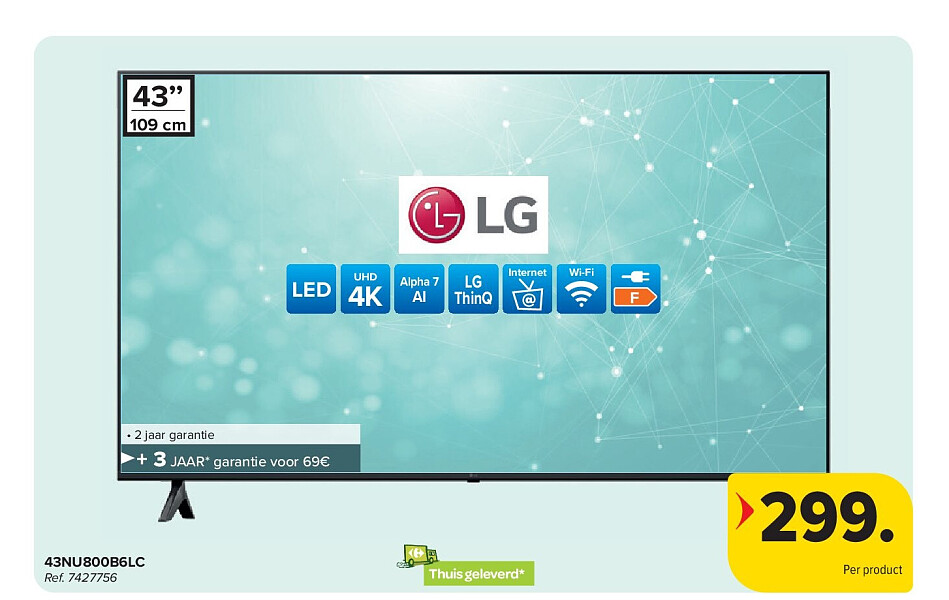 LG 43NU800B6LC LED TV