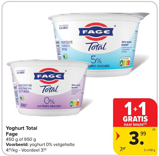 Yoghurt Total Fage