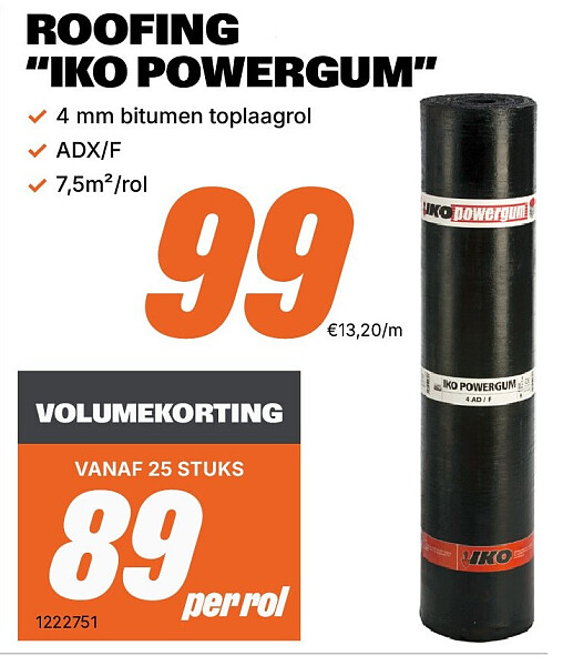 ROOFING “IKO POWERGUM”