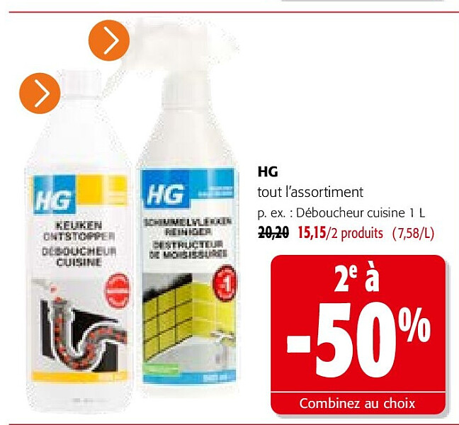 HG Déboucheur cuisine 1 L