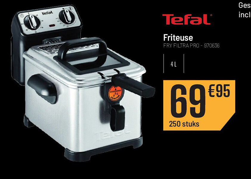 Tefal Friteuse FRY FILTRA PRO