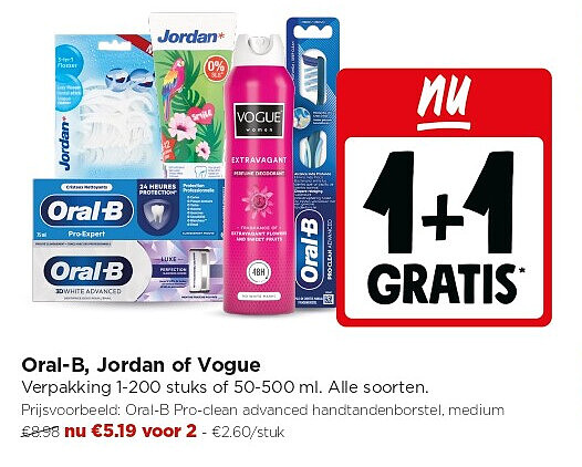 Oral-B, Jordan of Vogue