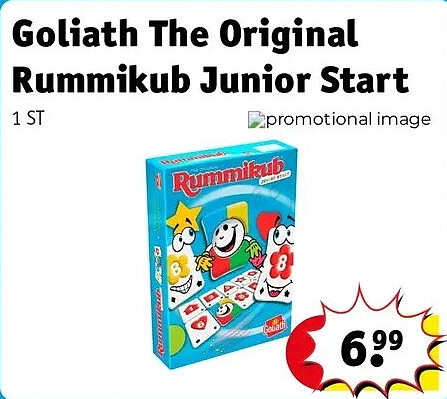 Goliath The Original Rummikub Junior Start