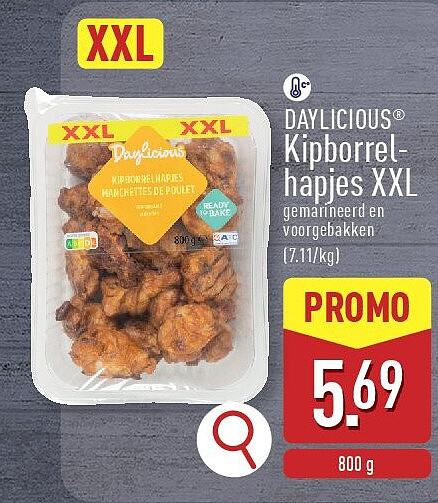 Kipborrel­­­ hapjes XXL