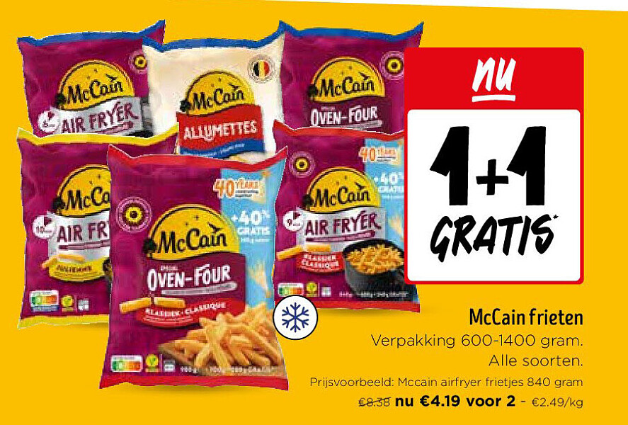 McCain frieten